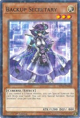 Backup Secretary (Starfoil) [SP18-EN002] Starfoil Rare | Exor Games Summserside