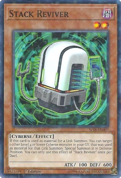 Stack Reviver (Starfoil) [SP18-EN005] Starfoil Rare | Exor Games Summserside