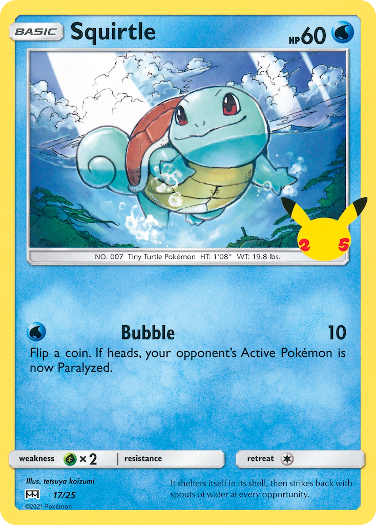 Squirtle (17/25) [McDonald's 25th Anniversary] | Exor Games Summserside