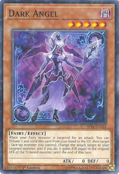 Dark Angel (Starfoil) [SP18-EN024] Starfoil Rare | Exor Games Summserside