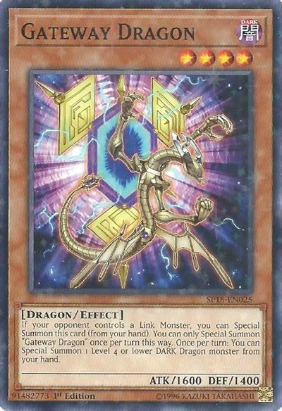 Gateway Dragon (Starfoil) [SP18-EN025] Starfoil Rare | Exor Games Summserside