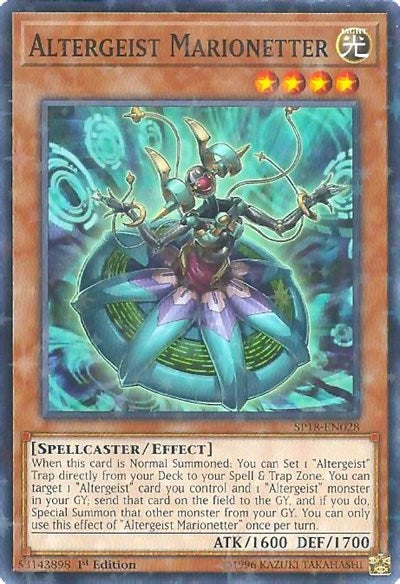 Altergeist Marionetter (Starfoil) [SP18-EN028] Starfoil Rare | Exor Games Summserside