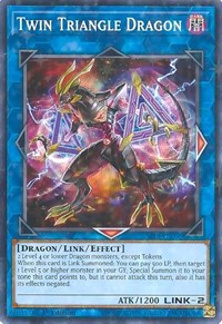 Twin Triangle Dragon (Starfoil) [SP18-EN036] Starfoil Rare | Exor Games Summserside