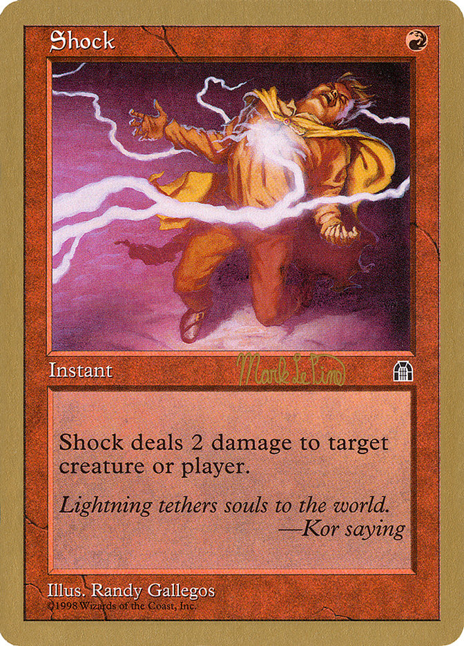 Shock (Mark Le Pine) [World Championship Decks 1999] | Exor Games Summserside