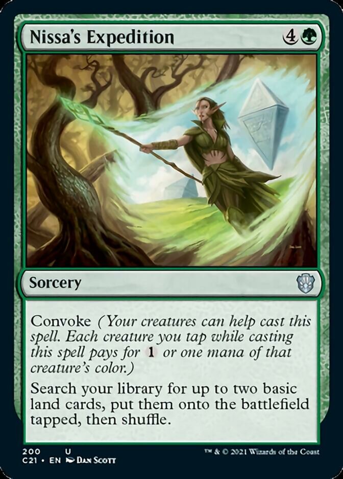 Nissa's Expedition [Commander 2021] | Exor Games Summserside