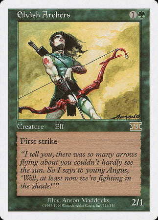 Elvish Archers [Classic Sixth Edition] | Exor Games Summserside