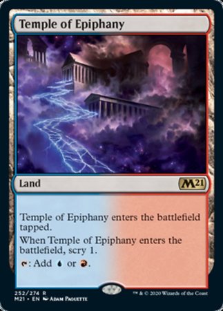 Temple of Epiphany [Core Set 2021] | Exor Games Summserside