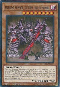 Archfiend Emperor, the First Lord of Horror [SR06-EN007] Common | Exor Games Summserside
