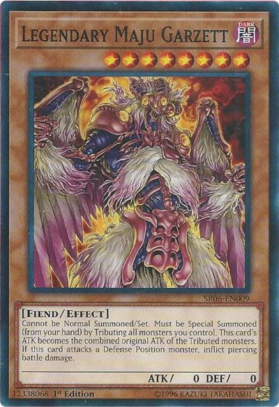 Legendary Maju Garzett [SR06-EN009] Common | Exor Games Summserside