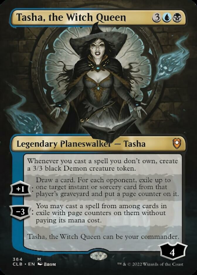 Tasha, the Witch Queen (Borderless) [Commander Legends: Battle for Baldur's Gate] | Exor Games Summserside