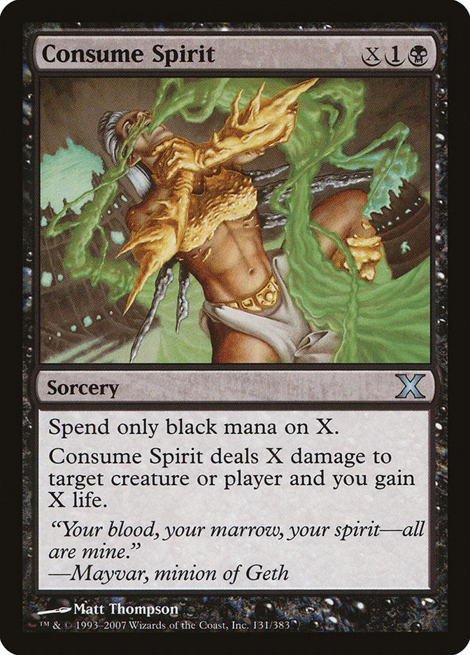 Consume Spirit [Tenth Edition] | Exor Games Summserside