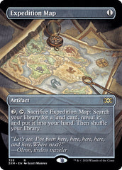 Expedition Map (Borderless) [Double Masters] | Exor Games Summserside