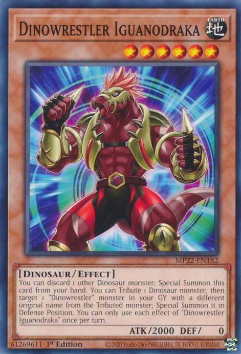 Dinowrestler Iguanodraka [MP22-EN182] Common | Exor Games Summserside