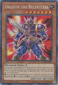 Orgoth the Relentless [BLRR-EN001] Secret Rare | Exor Games Summserside