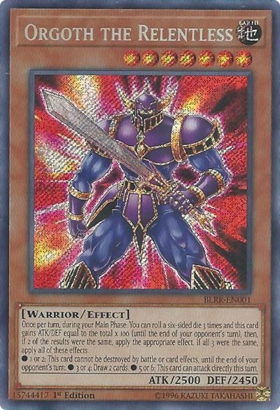 Orgoth the Relentless [BLRR-EN001] Secret Rare | Exor Games Summserside