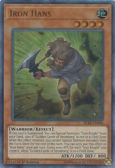 Iron Hans [BLRR-EN006] Ultra Rare | Exor Games Summserside