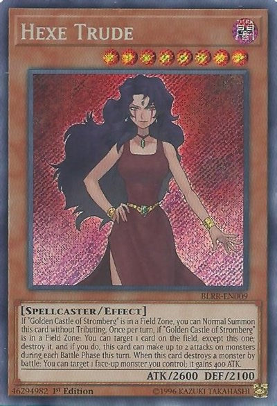 Hexe Trude [BLRR-EN009] Secret Rare | Exor Games Summserside