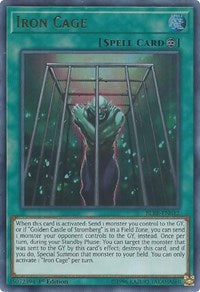 Iron Cage [BLRR-EN012] Ultra Rare | Exor Games Summserside