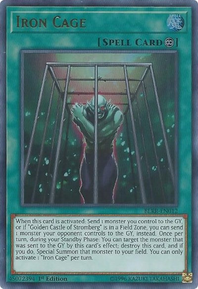 Iron Cage [BLRR-EN012] Ultra Rare | Exor Games Summserside