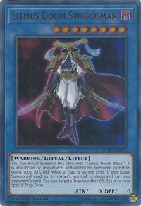 Litmus Doom Swordsman [BLRR-EN013] Ultra Rare | Exor Games Summserside