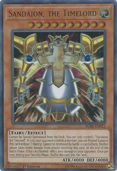 Sandaion, the Timelord [BLRR-EN025] Ultra Rare | Exor Games Summserside