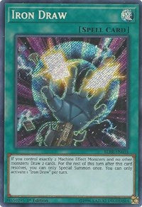 Iron Draw [BLRR-EN034] Secret Rare | Exor Games Summserside