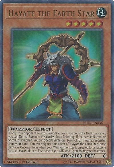 Hayate the Earth Star [BLRR-EN036] Ultra Rare | Exor Games Summserside