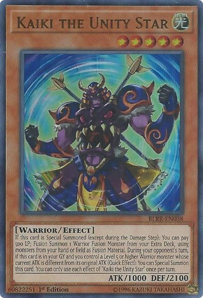 Kaiki the Unity Star [BLRR-EN038] Ultra Rare | Exor Games Summserside