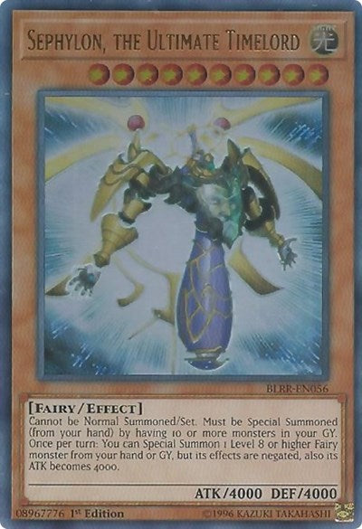 Sephylon, the Ultimate Timelord [BLRR-EN056] Ultra Rare | Exor Games Summserside
