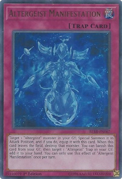 Altergeist Manifestation [BLRR-EN067] Ultra Rare | Exor Games Summserside