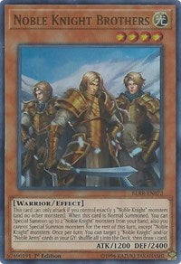 Noble Knight Brothers [BLRR-EN072] Ultra Rare | Exor Games Summserside