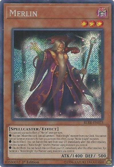 Merlin [BLRR-EN073] Secret Rare | Exor Games Summserside