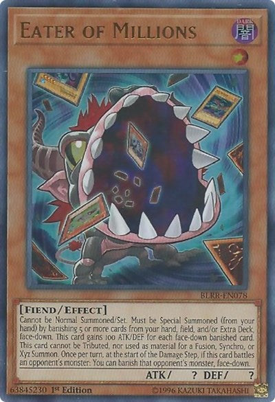 Eater of Millions [BLRR-EN078] Ultra Rare | Exor Games Summserside