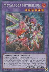 Metalfoes Mithrilium [BLRR-EN082] Secret Rare | Exor Games Summserside