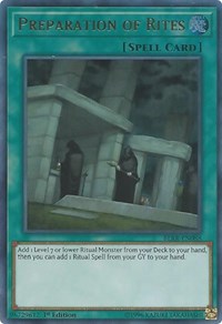 Preparation of Rites [BLRR-EN088] Ultra Rare | Exor Games Summserside