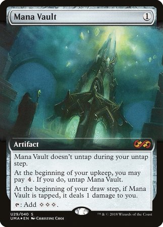 Mana Vault [Ultimate Box Topper] | Exor Games Summserside