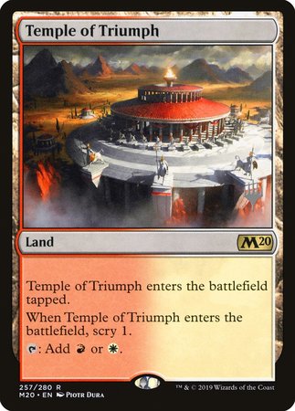 Temple of Triumph [Core Set 2020 Promos] | Exor Games Summserside