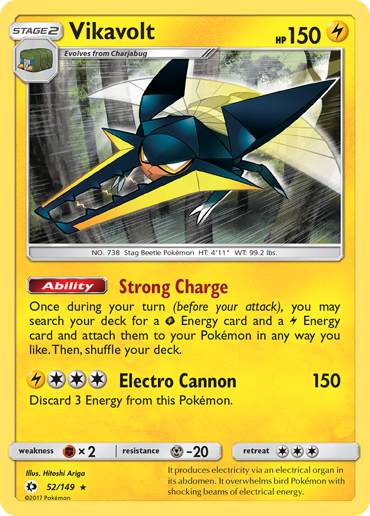 Vikavolt (52/149) [Sun & Moon: Base Set] | Exor Games Summserside