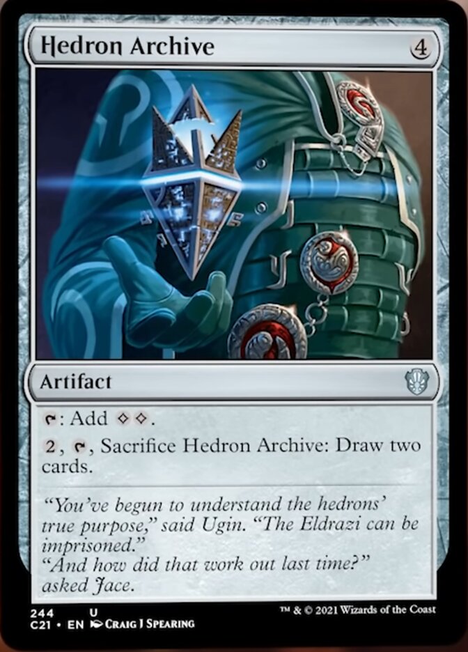 Hedron Archive [Commander 2021] | Exor Games Summserside