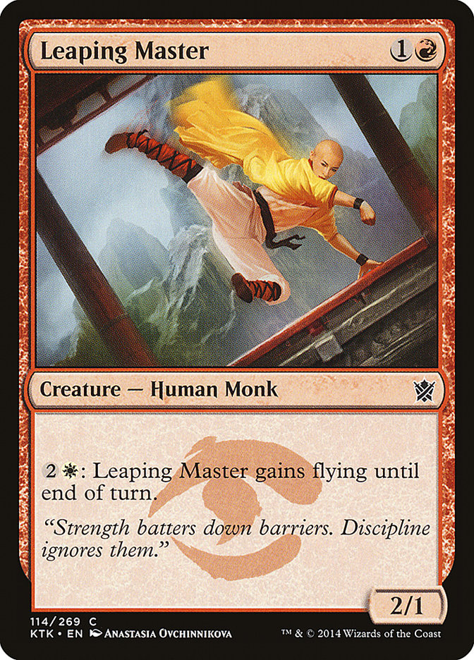 Leaping Master [Khans of Tarkir] | Exor Games Summserside