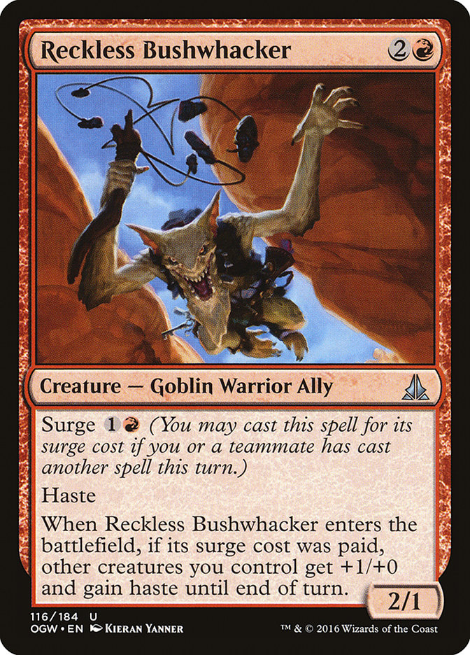 Reckless Bushwhacker [Oath of the Gatewatch] | Exor Games Summserside