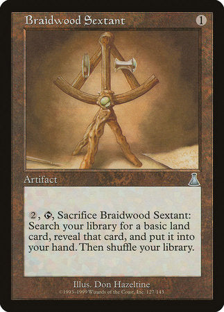 Braidwood Sextant [Urza's Destiny] | Exor Games Summserside