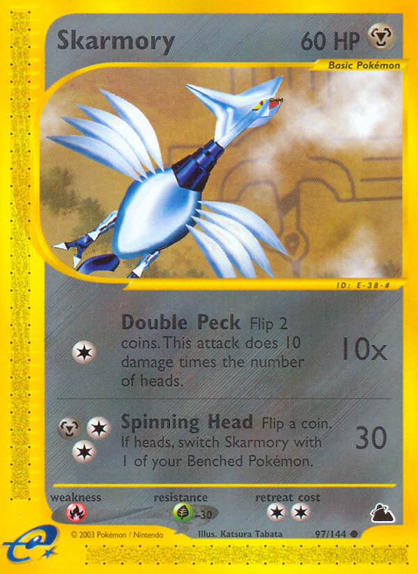 Skarmory (97/144) [Skyridge] | Exor Games Summserside