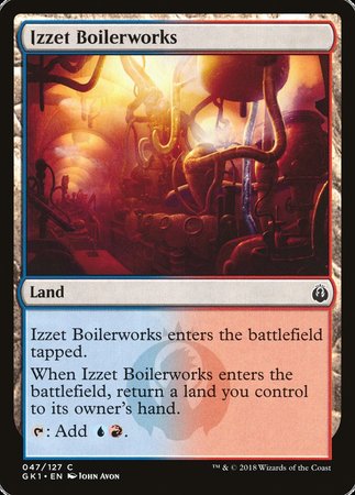 Izzet Boilerworks [GRN Guild Kit] | Exor Games Summserside