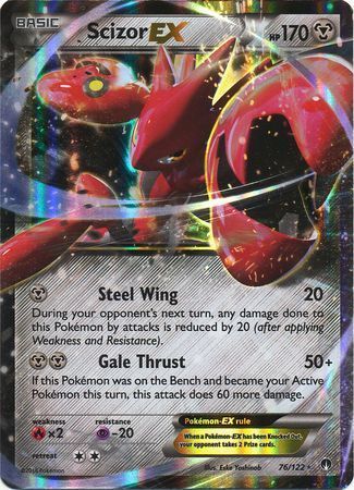 Scizor EX (76/122) (Jumbo Card) [XY: BREAKpoint] | Exor Games Summserside