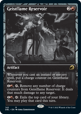 Geistflame Reservoir [Innistrad: Double Feature] | Exor Games Summserside