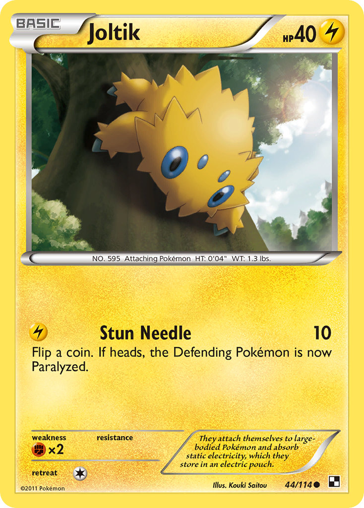 Joltik (44/114) [Black & White: Base Set] | Exor Games Summserside