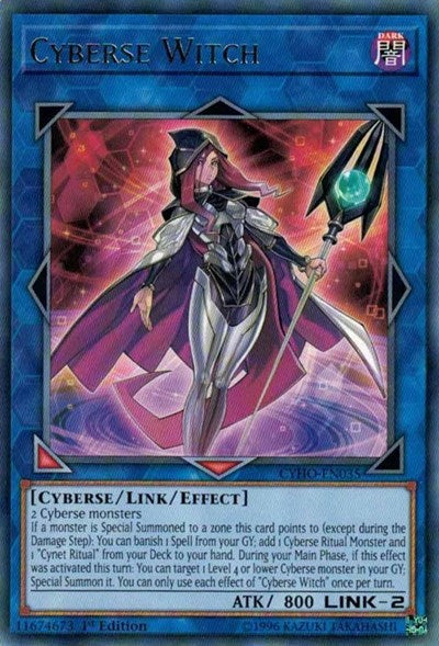 Cyberse Witch [CYHO-EN035] Rare | Exor Games Summserside