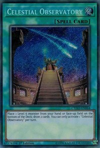 Celestial Observatory [CYHO-EN064] Secret Rare | Exor Games Summserside