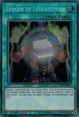 Ledger of Legerdemain [CYHO-EN067] Secret Rare | Exor Games Summserside